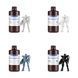 Фотополімерна смола Anycubic Plant-Based UV Resin (прозорий, 1 кг) 00167 фото 3
