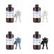 Фотополимерная смола Anycubic Plant-Based UV Resin (чёрный, 1 кг) 00169 фото 3