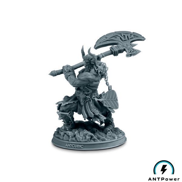 Фотополімерна смола Anycubic Standard Resin V2 (HD сірий, 1 кг) 00170 фото