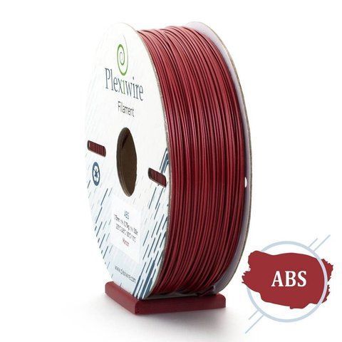 ABS пластик Plexiwire (Бордовий, 0,75 кг) ABSPLX-MRN-750 фото