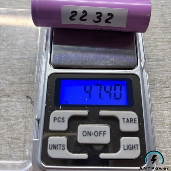 Аккумулятор 18650 Samsung INR18650 35E 3500 mAh, Li-ion 3,7В, 13A, Остаточная емкость 2100-2400mAh. Оригинал. Батарея INR18650 35E INR1865035E2400 фото
