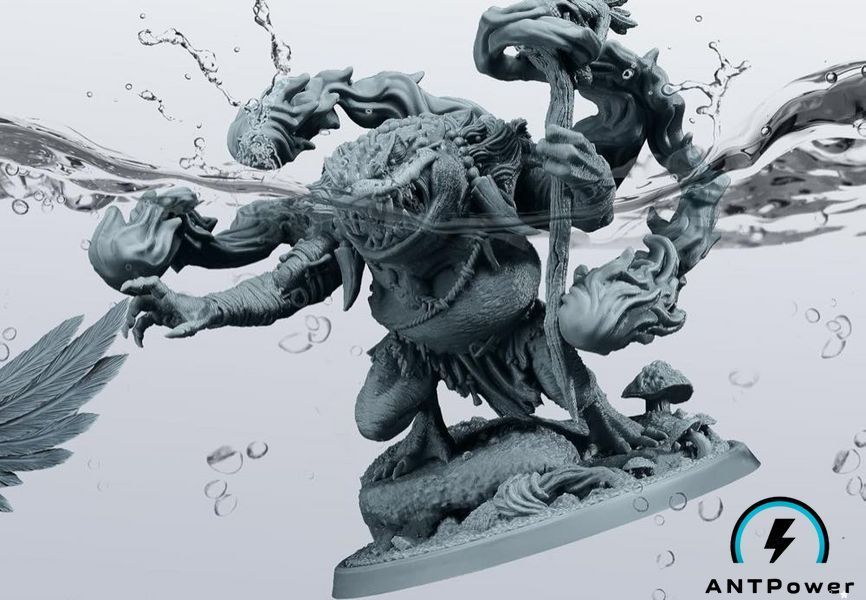 Фотополимерная смола Anycubic Water-Wash Resin 2.0 (HD серый) 00179 фото