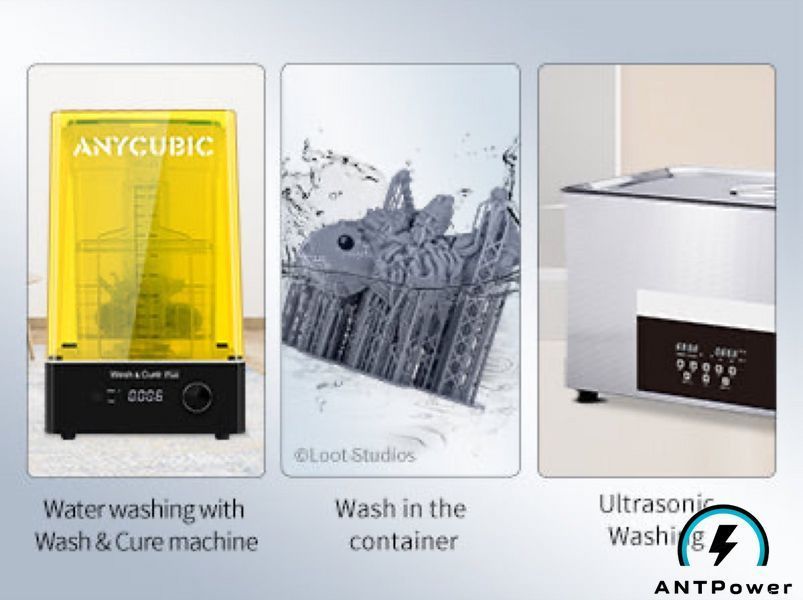Фотополимерная смола Anycubic Water-Wash Resin 2.0 (белый, 1 кг) 00180 фото