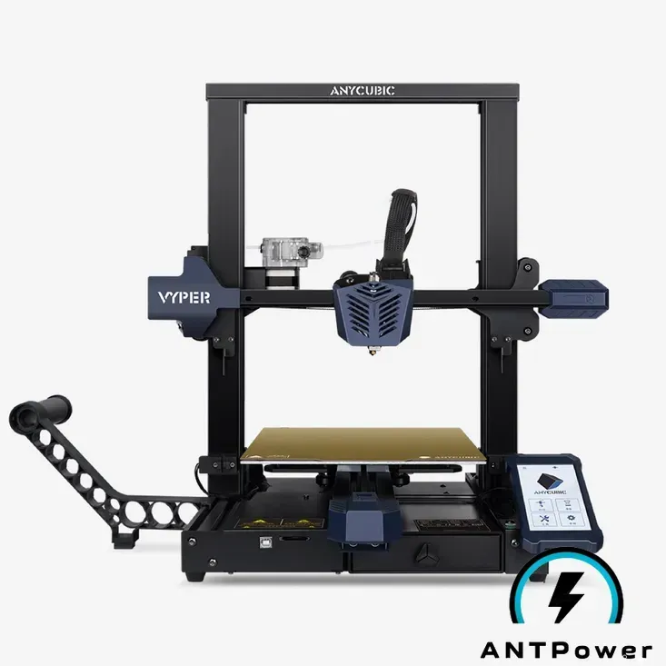 Філаментний 3D-принтер Anycubic Vyper — вид спереду, область друку 245×245×260 мм