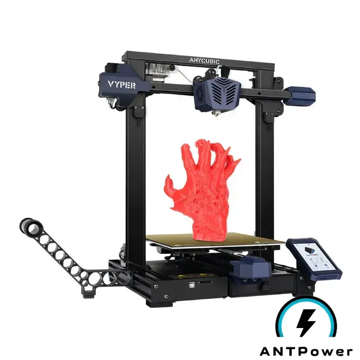 Anycubic Vyper — 4.3-дюймовий кольоровий сенсорний екран і магнітна PEI-платформа