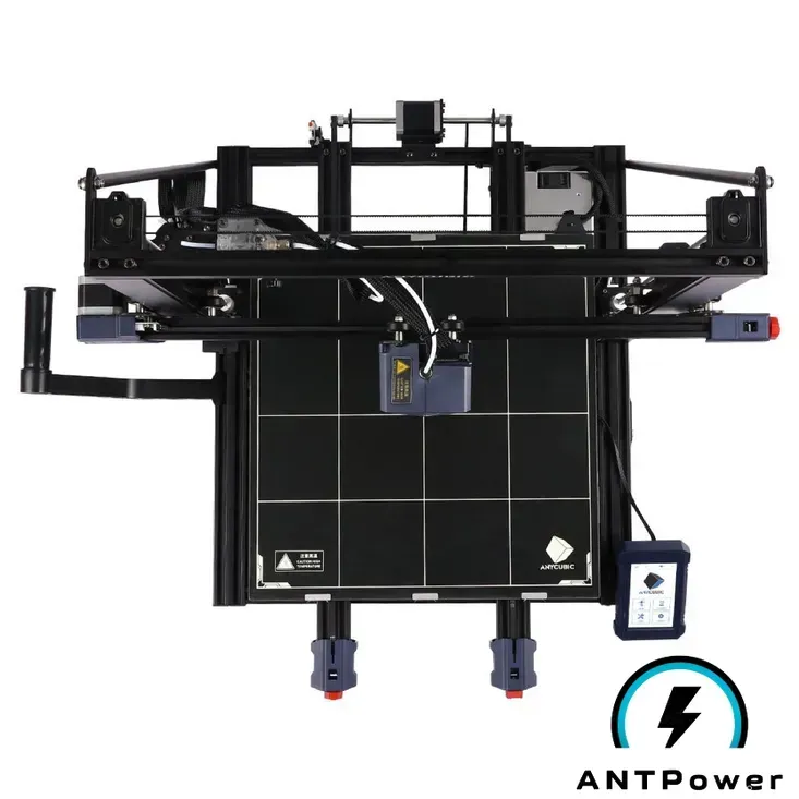 Карборундовое стекло с подогревом на рабочем столе Anycubic Kobra Max