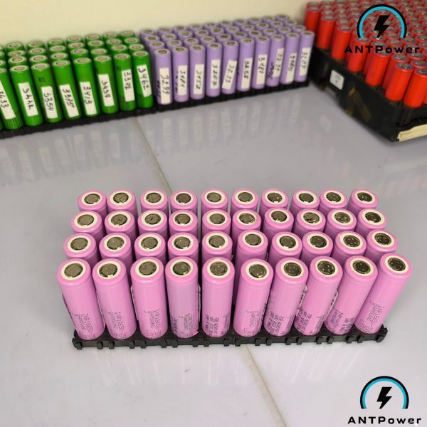 Аккумулятор 18650 Samsung INR18650 35E 3500 mAh, Li-ion 3,7В, 13A, Остаточная емкость 3300-3500mAh. Оригинал. Батарея INR18650 35E INR1865035E3500 фото