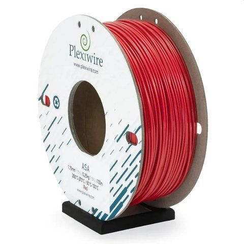 ASA пластик Plexiwire (Красный, 0,25 кг) ASAPLX-RED-250 фото