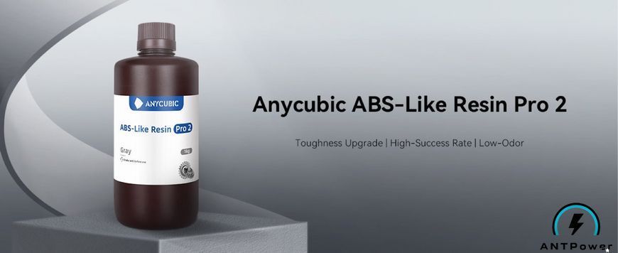Фотополимерная смола Anycubic ABS-Like Resin Pro 2 (бежевый, 1 кг) 00134 фото