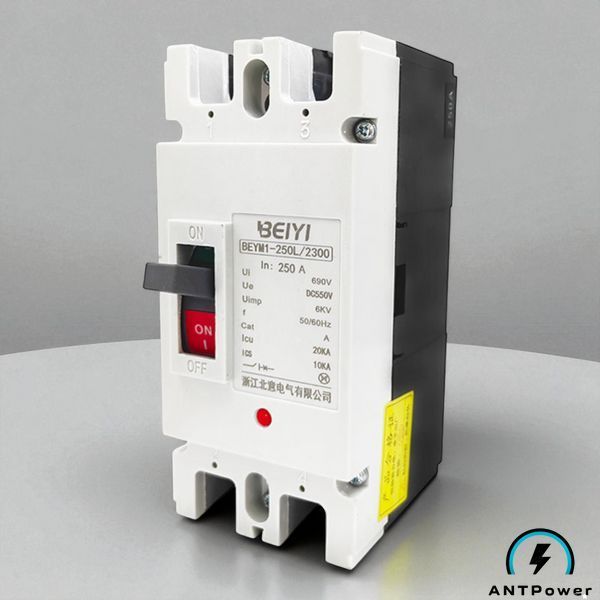 Автомат постоянного тока DC MCB 2P 125A 12V / 24V / 48V DC, DIN-рейка (для АКБ/СЭС/инвертора) P2/125a фото