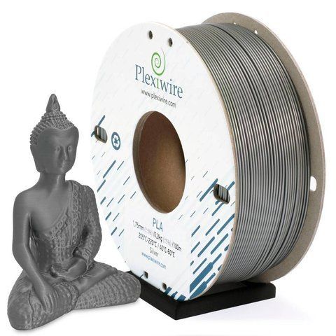 PLA пластик Plexiwire (Серебро, 0,3 кг) PLAPLX-SLV-300 фото