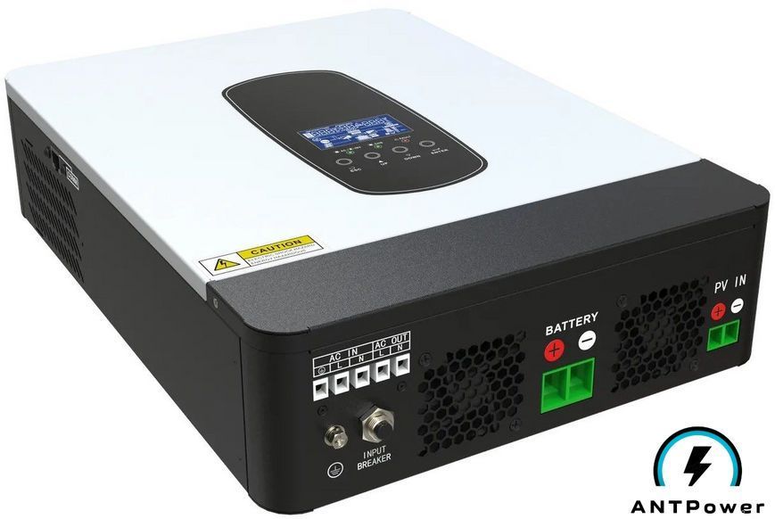 Гібридний інвертор Anenji ANJ-SP-3200-24V-WIFI (3.2 кВт, 24В) ANJ-SP-3200-24V-WIFI фото