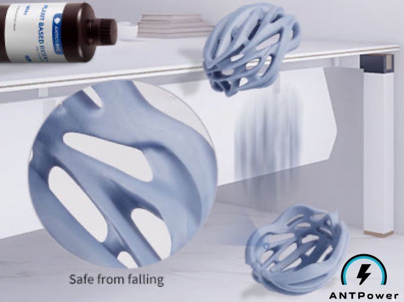 Фотополімерна смола Anycubic Flexible and Tough Resin (прозоро-зелений, 1 кг) 00160 фото