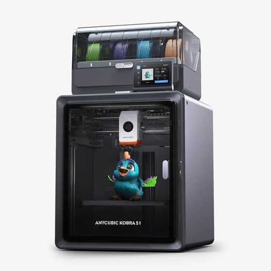 Купити 3Д принтер Anycubic Kobra S1 Combo зі змінним філаментом на