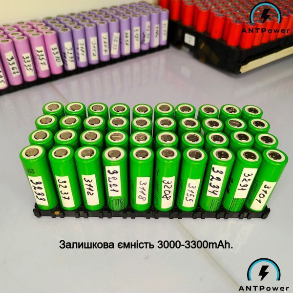 Аккумулятор 18650 INR 18650 MJ1 3500mA, Li-ion 3,7В, 10A, Остаточная емкость 3000-3300mAh. Оригинал. Батарея LG-INR18650MJ1 LG-INR18650MJ13300 фото