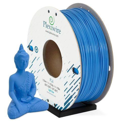 PLA пластик Plexiwire (Блакитний, 0,3 кг) PLAPLX-LBL-300 фото