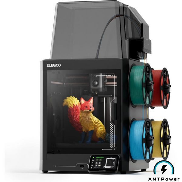 3D принтер Elegoo Centauri Carbon 2 Combo (256&times;256&times;256 мм, 4 кольори) ElegooCentauriCarbon2Combo фото