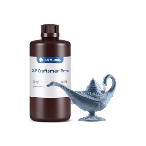 Фотополімерна смола Anycubic DLP Craftsman Resin (сірий, 1 кг) 00153 фото