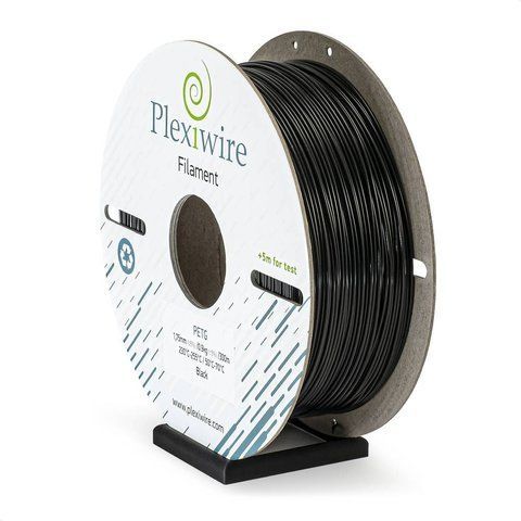 PETG пластик Plexiwire (Чорний, 1,2 кг) PETGPLX-BLK-1200 фото